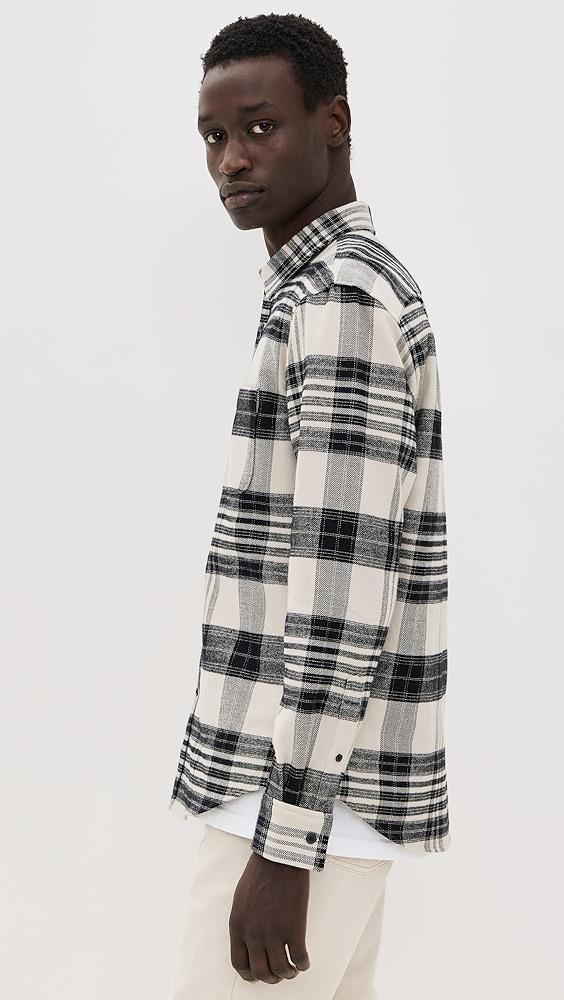 Club Monaco Heavyweight Plaid Flannel | Shopbop Product Image