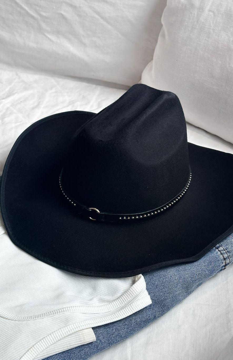 Country Roots Western Hat Black Product Image