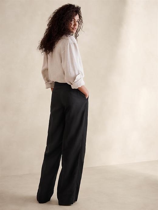 TENCEL™-Linen Wide-Leg Pant Product Image