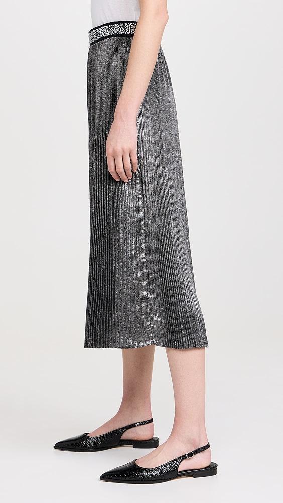 Le Superbe Foil Pleated Skirt | Shopbop Product Image