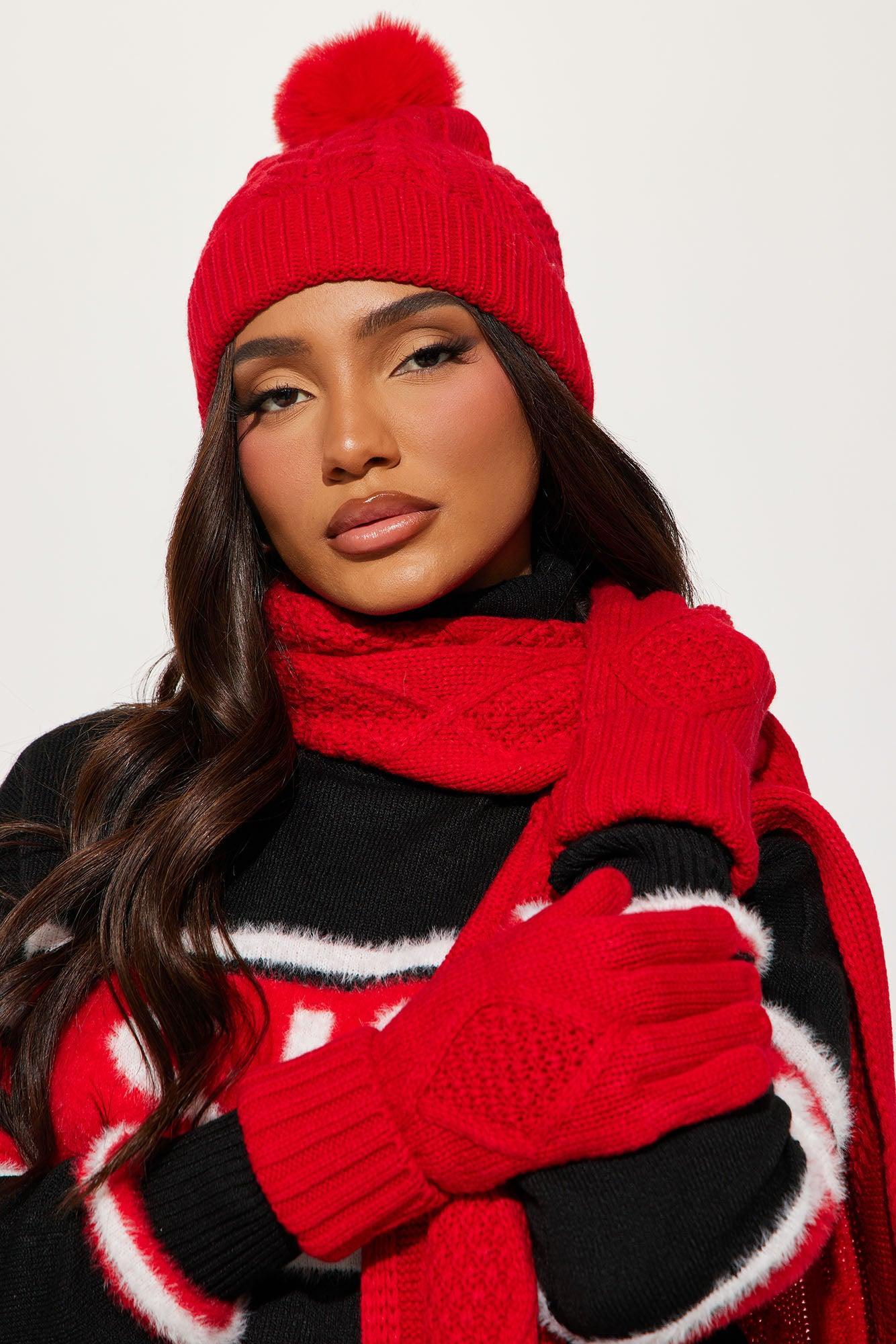 Dashing Through The Snow 3 Piece Set - Red Product Image