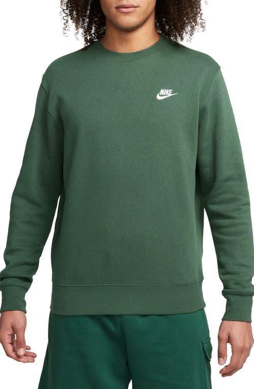 NIKE Club Sweatshirt In Black Product Image