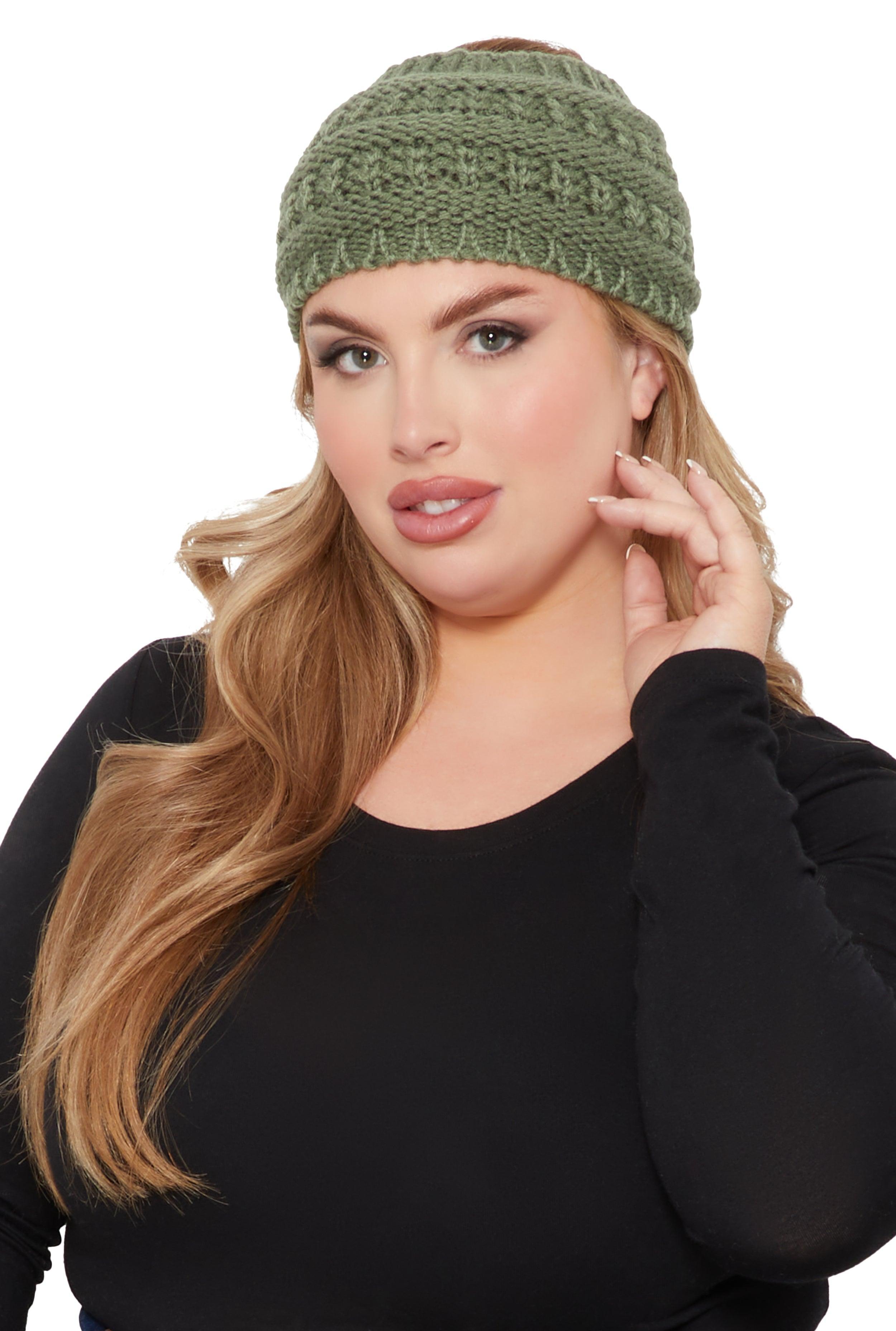 Knitted Headband Female Product Image