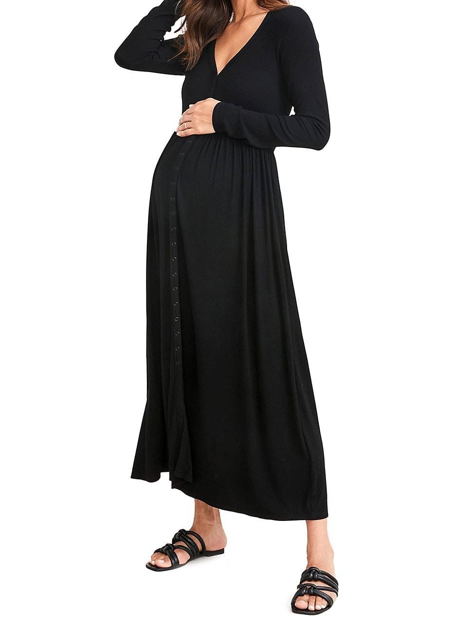 Womens The Softest Rib Maternity Nursing Friendly Dress Product Image