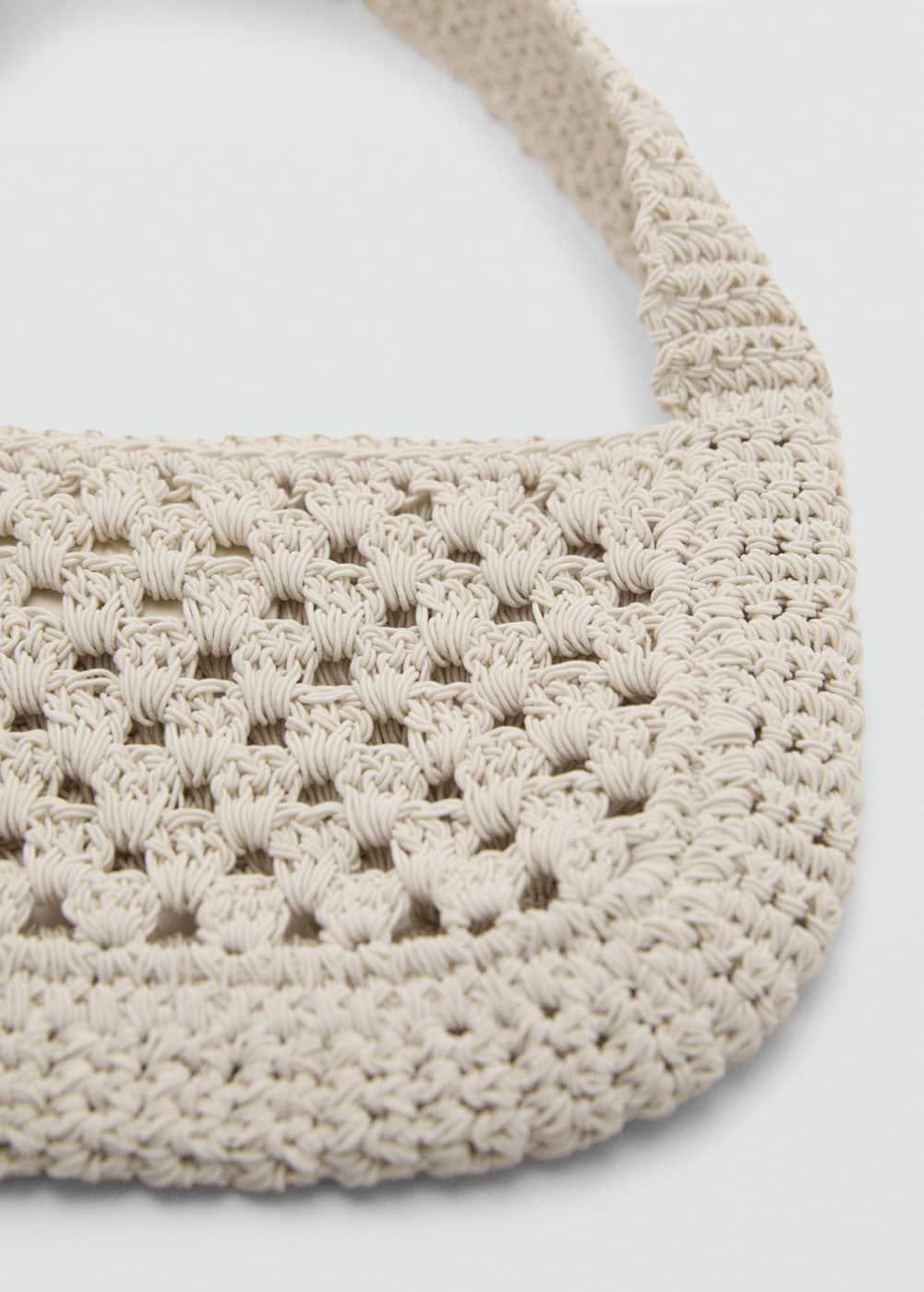 MANGO - Crochet handbag - One size - Women Product Image