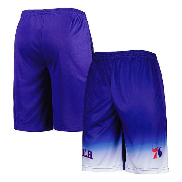 Mens Fanatics Branded Royal Philadelphia 76ers Fadeaway Shorts Product Image