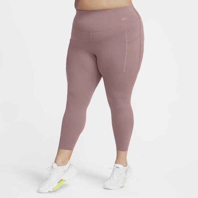 Nike Women's Universa Medium-Support High-Waisted 7/8 Leggings with Pockets (Plus Size) Product Image