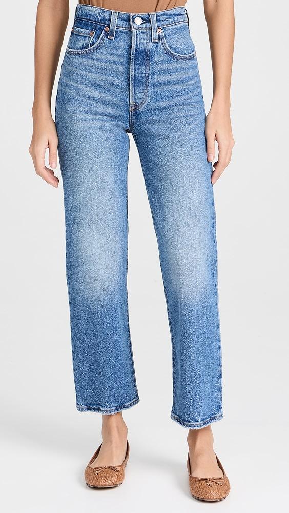 Levi's Ribcage Straight Ankle Jeans | Shopbop Product Image