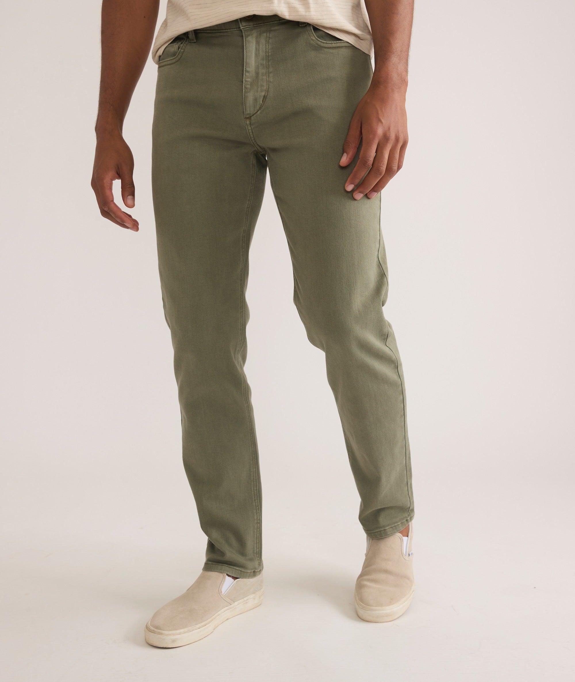 5 Pocket Athletic Fit Twill Pant Product Image