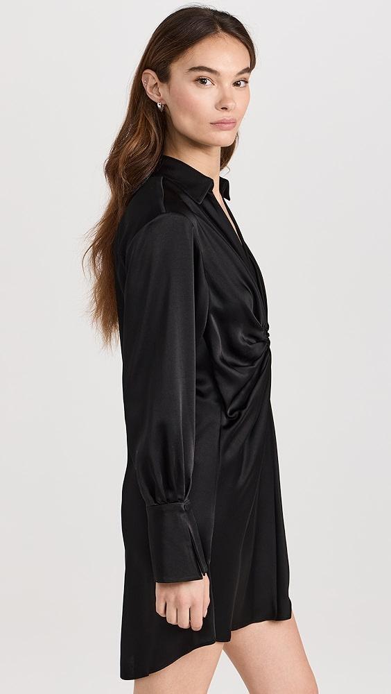 SIMKHAI Roma Long Sleeve Mini Dress | Shopbop Product Image