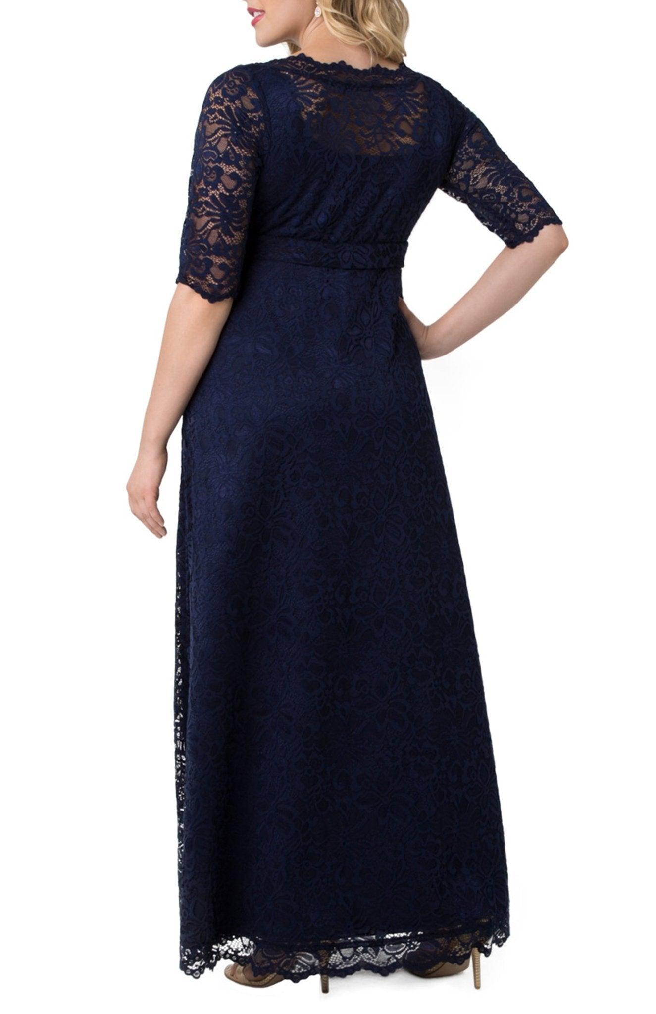 Leona Lace Gown - Plus Product Image