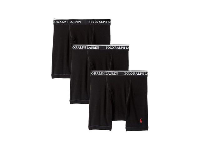 Polo Ralph Lauren Classic Fit w/ Wicking 3-Pack Boxer Briefs (3 /RL2000 Red PP) Men's Underwear Product Image