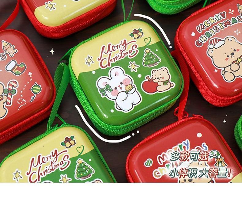 Christmas Cartoon Tinplate Coin Purse (Various Designs) Product Image