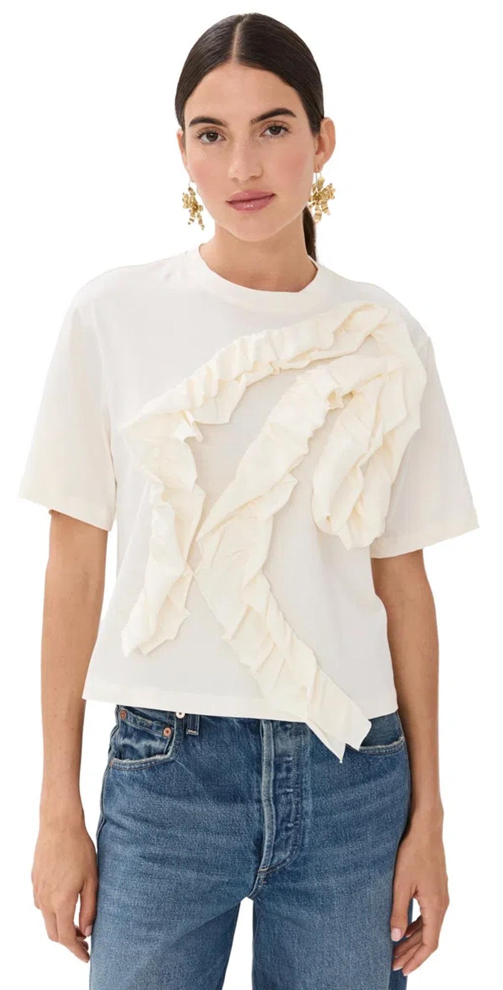 ULLA JOHNSON Aris Top In Pristine product image