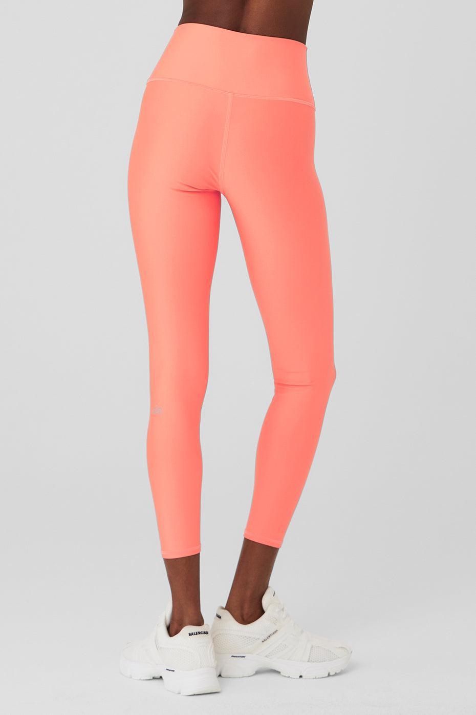 7/8 High-Waist Airlift Legging - Candy Orange Female Product Image