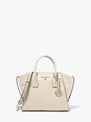 Avril Small Leather Top-Zip Satchel Product Image