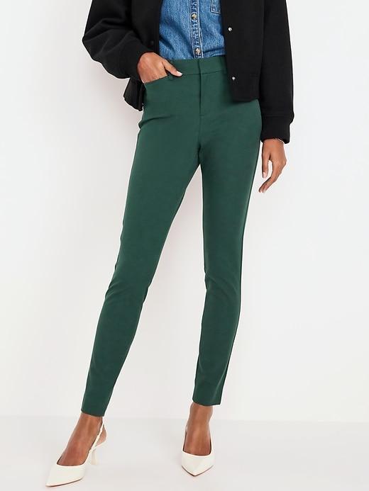 High-Waisted Pixie Skinny Pants Product Image