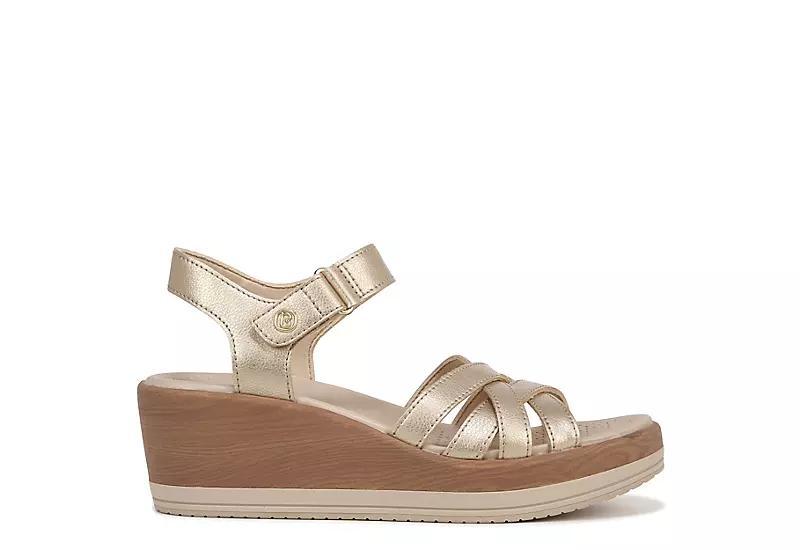 Bzees Rhythm Womens Strappy Wedge Sandals Clrs Product Image