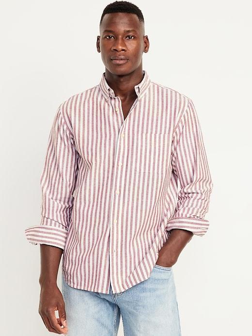 Classic Fit Everyday Poplin Shirt Product Image