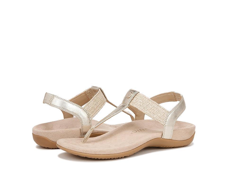 Vionic Brea Leather Thong Sandals Product Image
