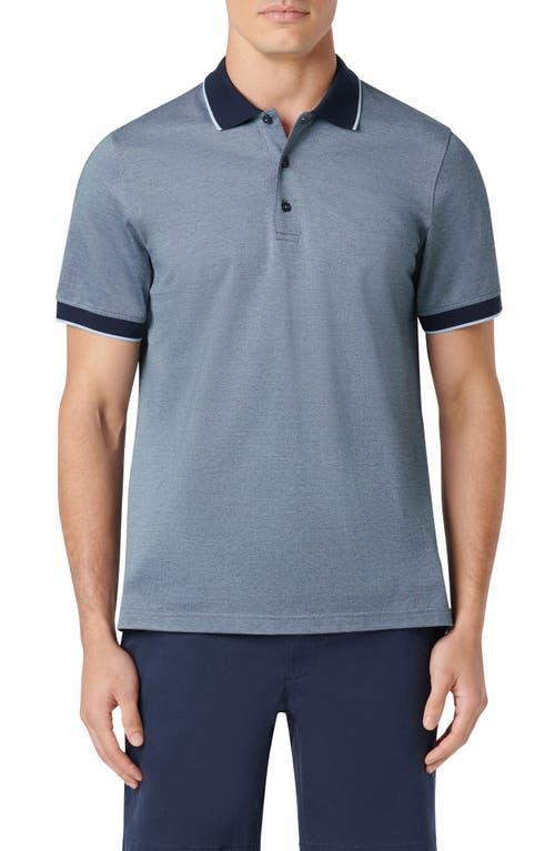 Bugatchi Tipped Piqu Polo Product Image