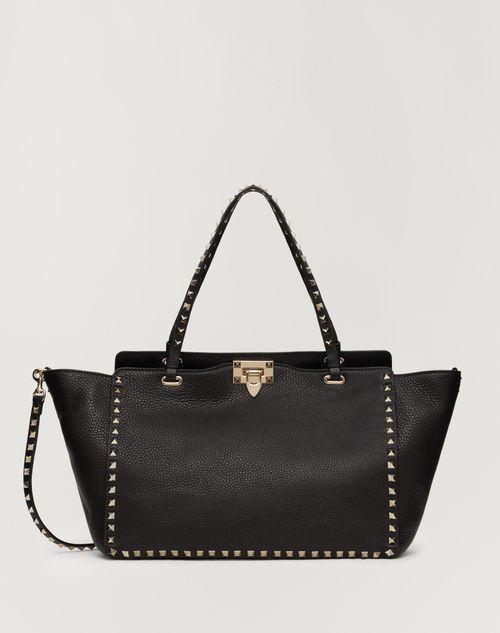 MEDIUM GRAINY CALFSKIN ROCKSTUD BAG Product Image