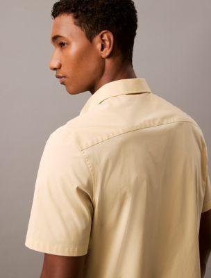 Cotton Stretch Slim Button-Down Shirt Product Image