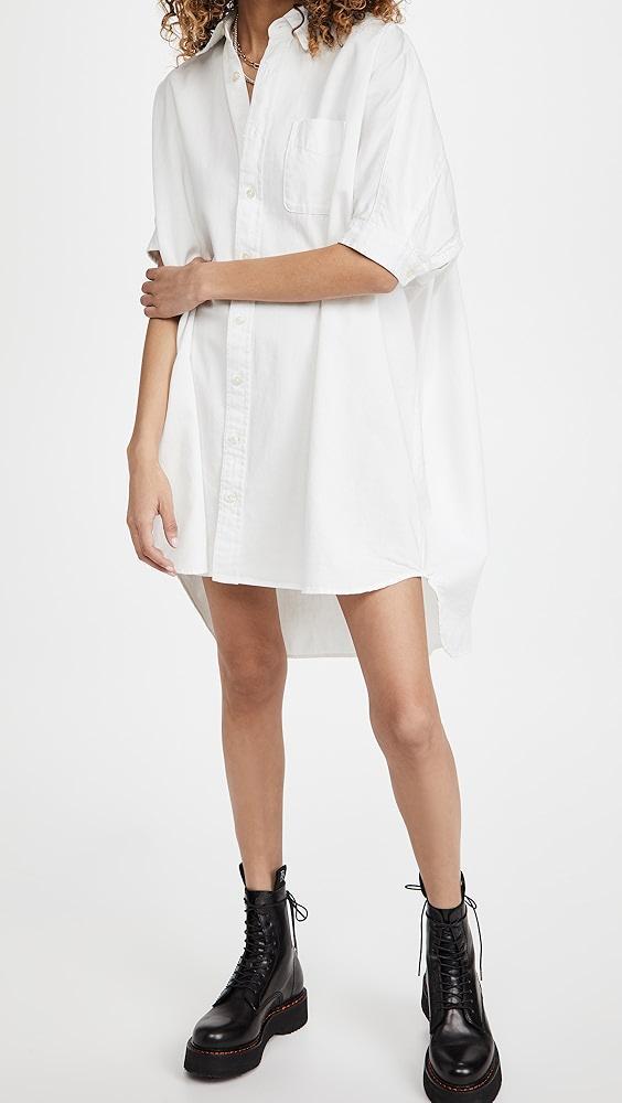 R13 Oversized Boxy Button Up Dress | Shopbop Product Image