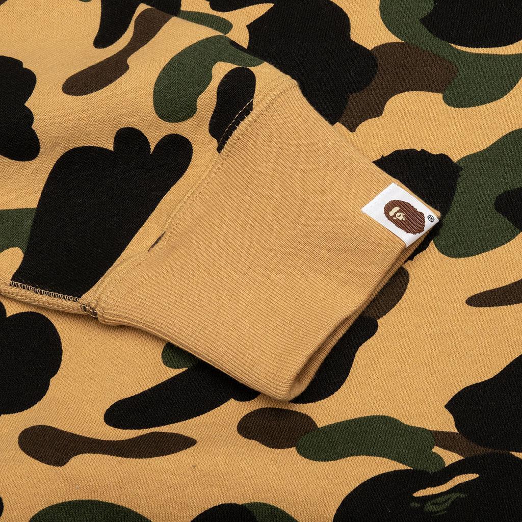 1st Camo Full Zip Hoodie - Yellow Male Product Image