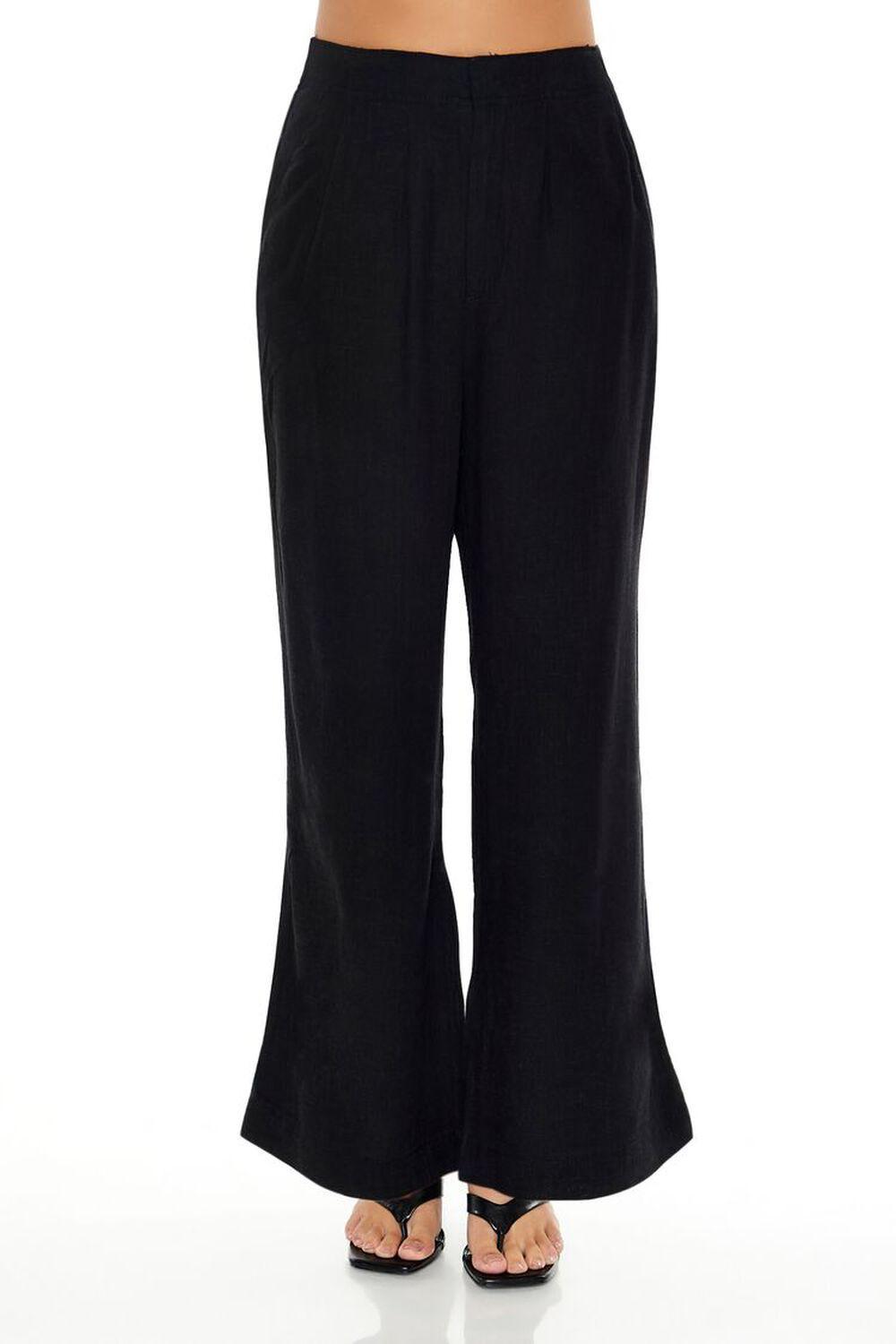 Textured Wide-Leg Pants | Forever 21 Product Image