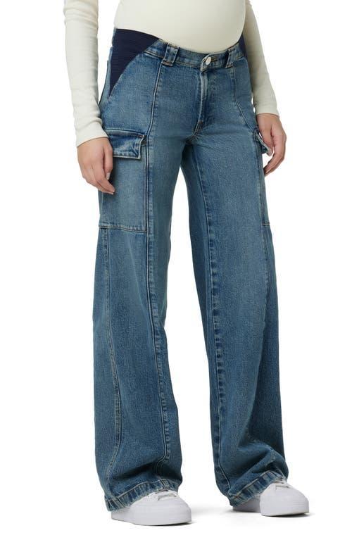 Hudson Jeans Wide Leg Cargo Maternity Jeans Product Image