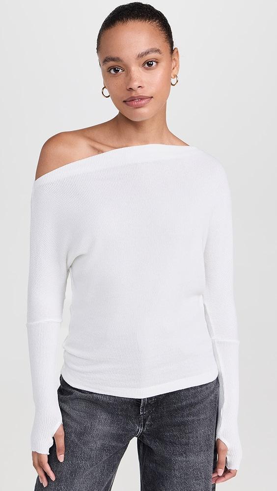 Enza Costa Sweater Knit Slouch Top | Shopbop Product Image