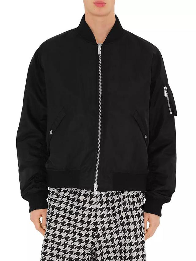 Nylon Bomber Jacket Product Image