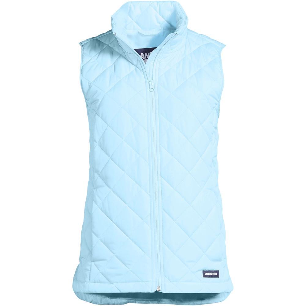 Lands' End Women's Petite FeatherFree Insulated Vest - Medium - Subtle Blue Product Image