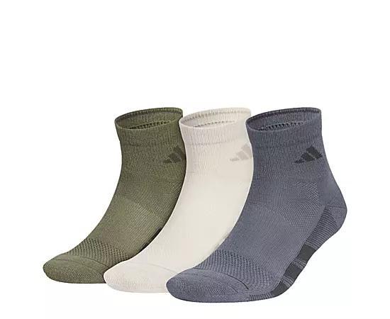 Adidas Men's All Day Training Quarter Socks 3 Pairs Product Image