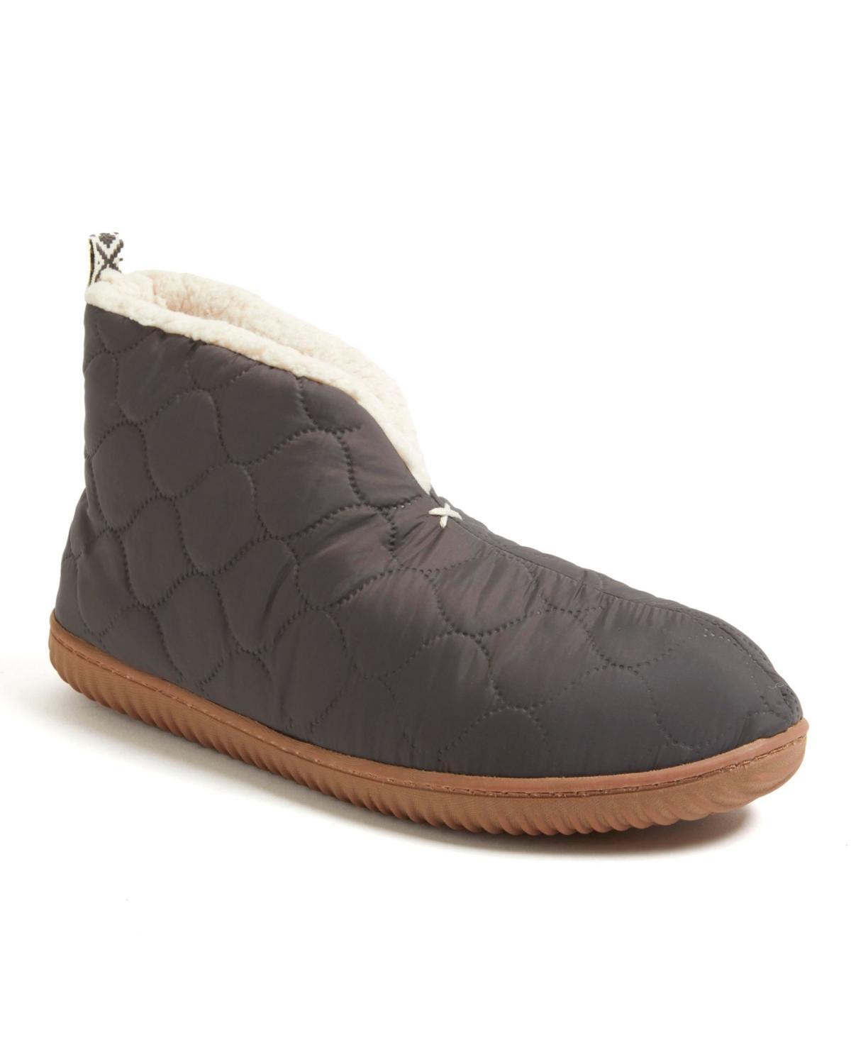 Dearfoams Warm Up Mens Bootie Slippers Product Image