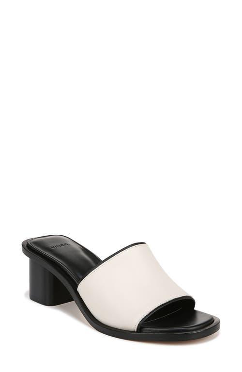 Vince Womens Donna Leather Mule Sandals Product Image