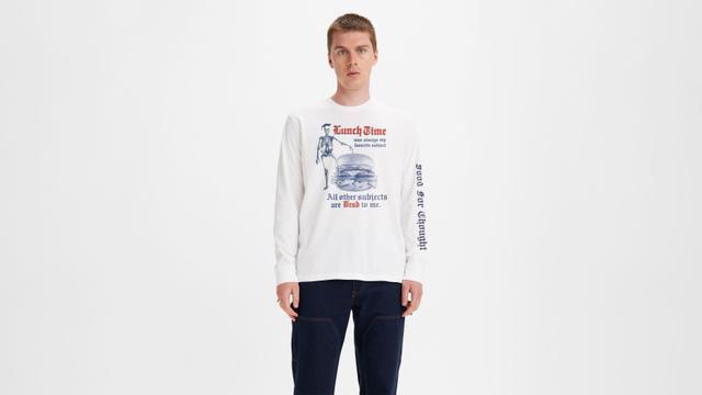 Relaxed Fit Long Sleeve Graphic T-Shirt Product Image