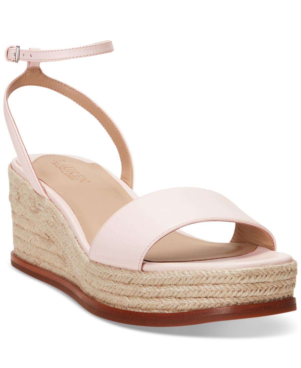 Lauren Ralph Lauren Leona Suede Espadrille Women's Sandals Product Image