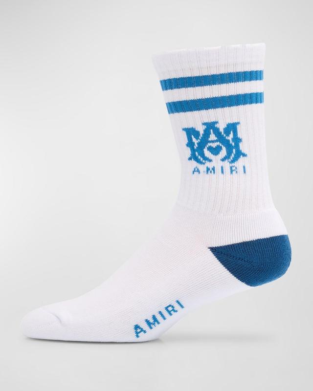 Men's MA Stripe Crew Socks Product Image