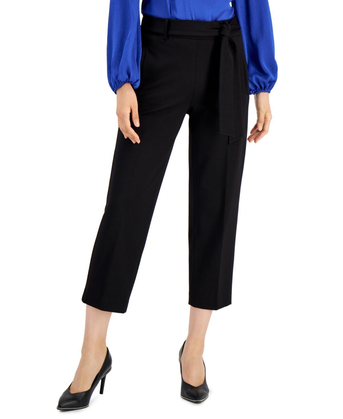 Bar Iii Womens Tie Front Capris Pants, Created for Macys Product Image