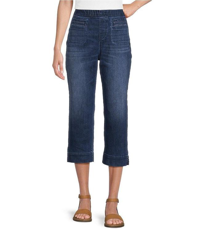 Westbound Crop High Rise Pull-On Jeans Product Image