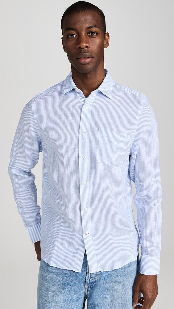 Faherty Linen Laguna Shirt | Shopbop Product Image