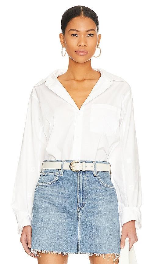 Kayla Button-Front Shirt Product Image