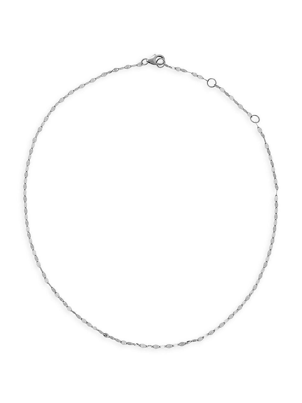 Womens 14K White Gold Blake Choker Product Image