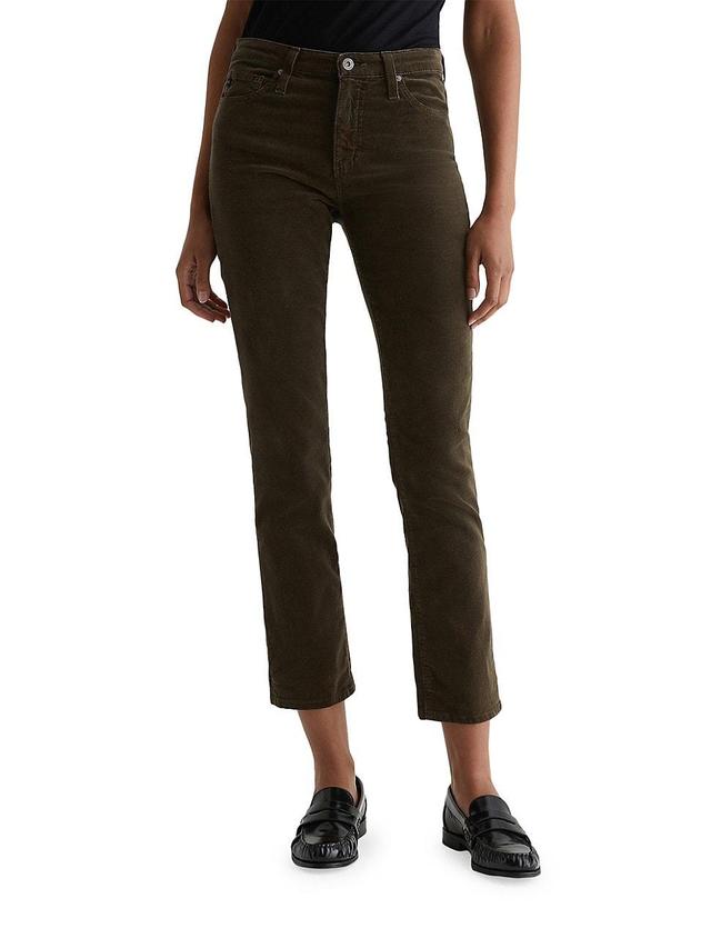 Womens Mari Corduroy Straight-Leg Jeans Product Image