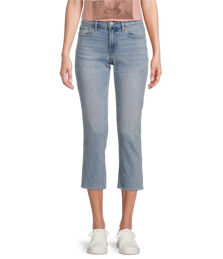 Lucky Brand Mid Rise Straight Leg Relaxed Cropped Jean Product Image