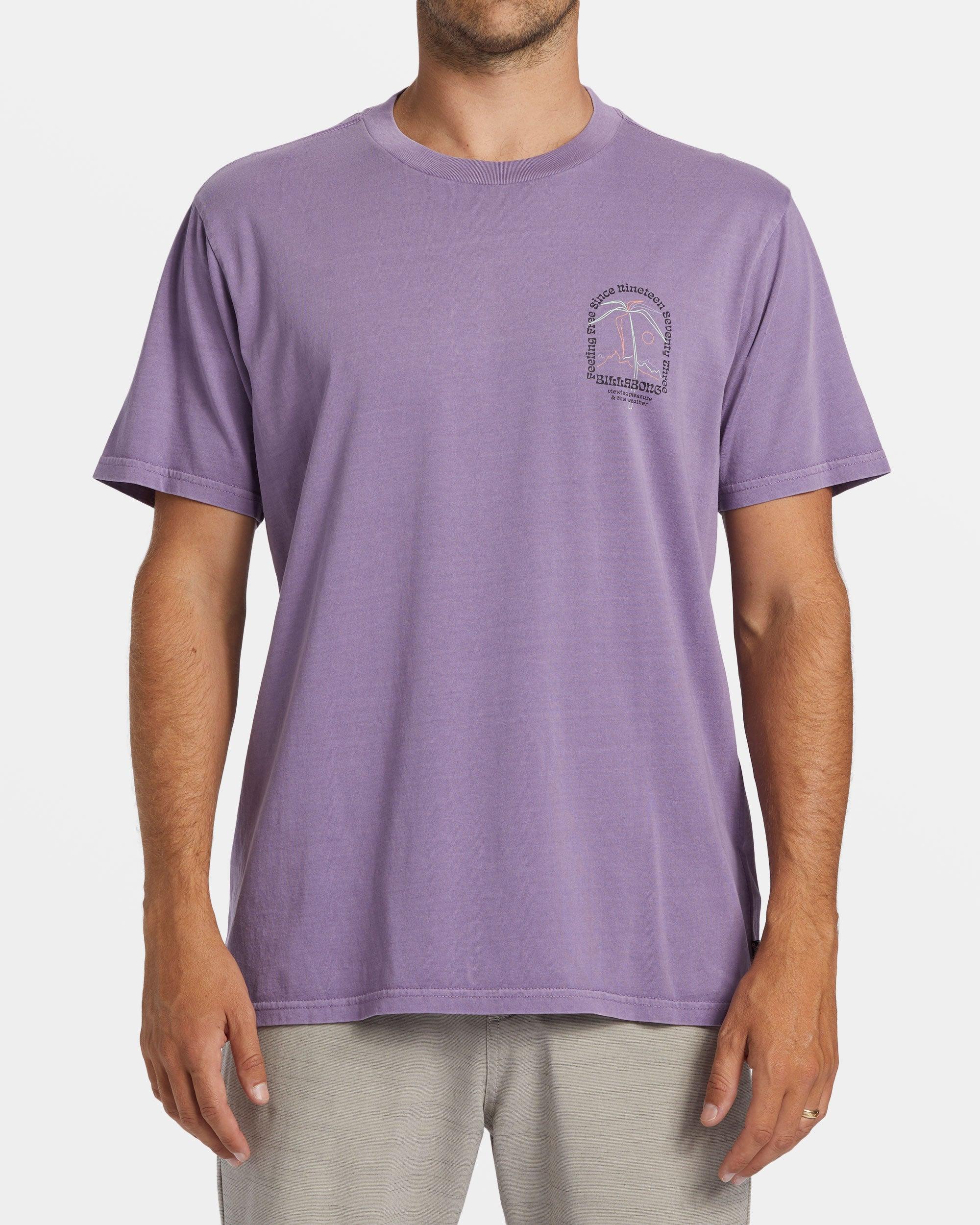 Vacay T-Shirt - Dusty Grape Male Product Image