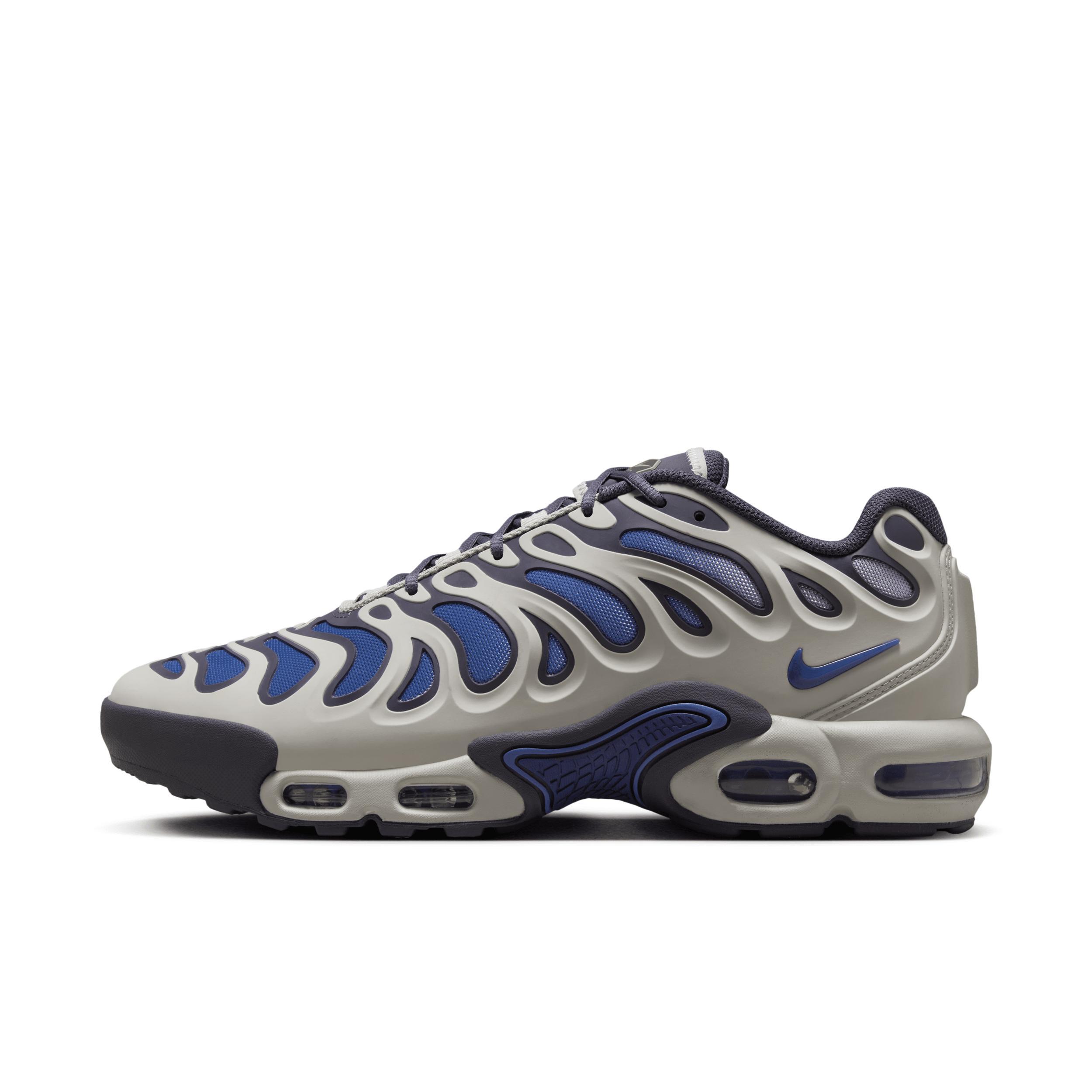 Nike Mens Nike Air Max Plus Drift - Mens Running Shoes Grey/Purple/Grey Product Image