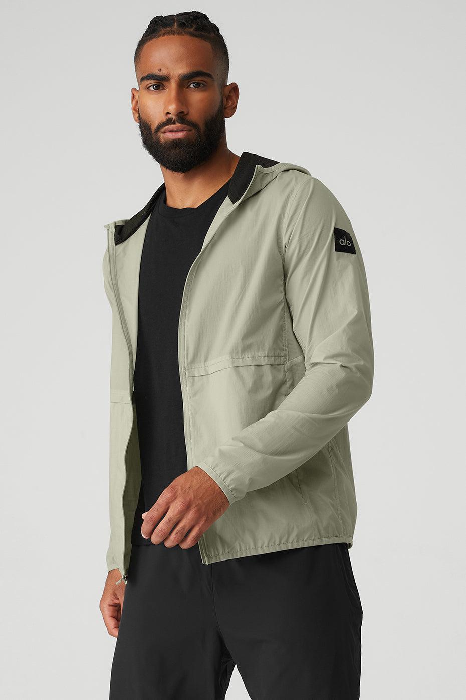 Repeat Running Jacket - Limestone Male Product Image